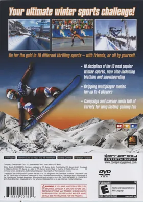 Winter Sports 2 - The Next Challenge box cover back